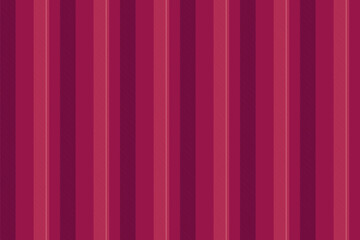 Plain vector lines texture, satin pattern background seamless. Pillow textile stripe fabric vertical in pink and red colors.