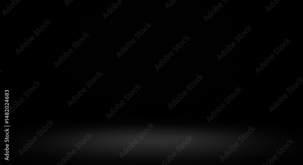 Poster dark studio background illustration with subtle gradient