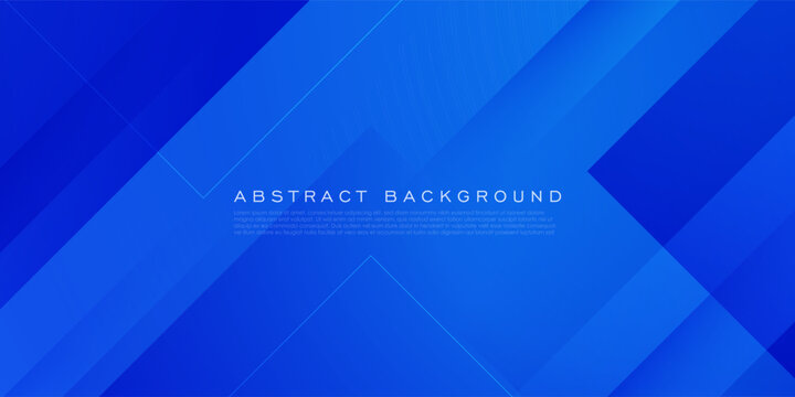 Abstract bright blue background overlap square design. Simple overlap square shapes pattern background. Eps10 vector