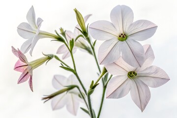 Obraz premium A beautiful spring bouquet of white snowdrop flowers showcases nature's floral beauty