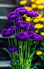 Obraz premium bouquet of blue flowers