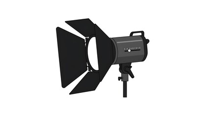 Studio Lighting Equipment on Stand for Film or Photography