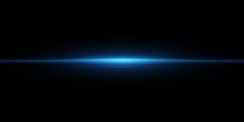 Blue Speed Lines and Light Streaks with Flash Effect. Fast Motion Trails, Night Light Flow, Glowing Blue Beam and Futuristic Blur Streak Overlay on Transparent Background for Tech Design