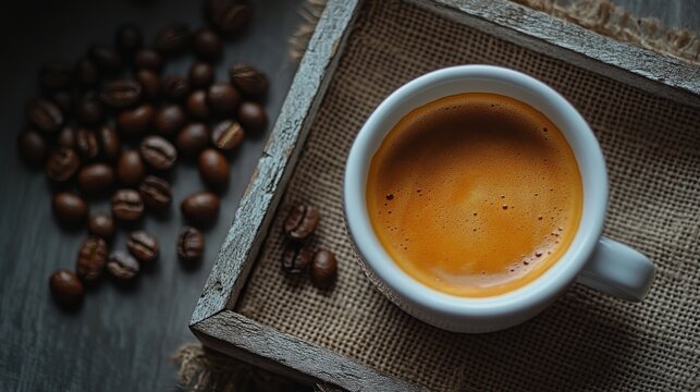 A cup of coffee
