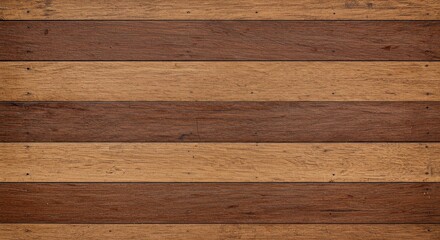 Horizontal Brown Wood Plank Background Texture