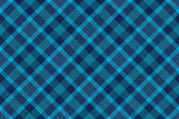 Stunning teal and navy diagonal plaid pattern.  Perfect for textile design, website backgrounds, or fashion projects.
