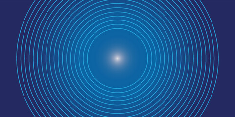 Bright blue dynamic abstract vector background with diagonal lines. 3d cover of business presentation banner for sale event night party. Fast moving soft circle wave line stripe decoration