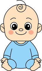 Babies in Cheerful Poses