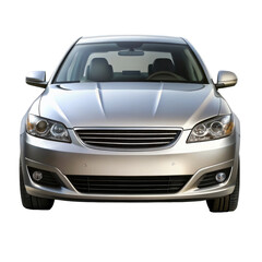 car isolated on transparent white background, clipping path