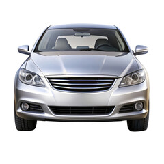 car isolated on transparent white background, clipping path