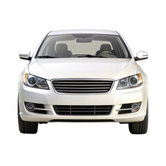 car isolated on transparent white background, clipping path