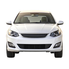 Naklejka premium car isolated on transparent white background, clipping path