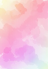Pastel Watercolor Abstract Background Illustration