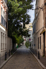 narrow street in the old town