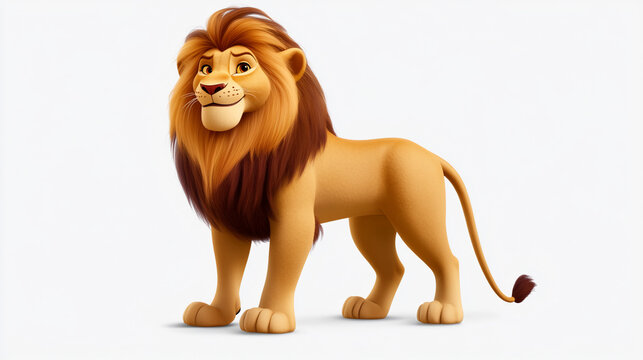 Cartoon lion