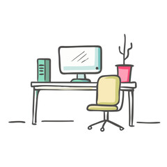  pack 46 minimalist workspace icon, pack 46 minimalist workspace vector illustration-simple illustration of pack 46 minimalist workspace, perfect for pack 46 minimalist workspace logos and icons