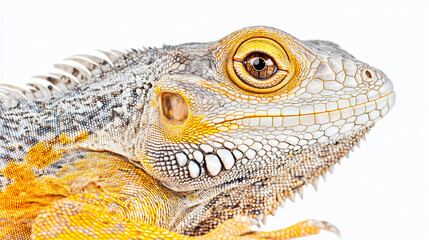 Fototapeta premium Close-up iguana profile