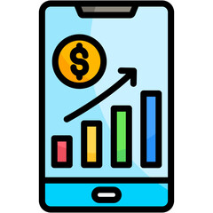 Mobile Analytics Icon