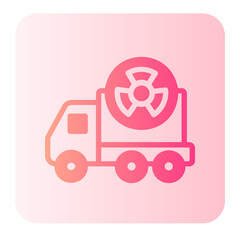 waste gradient icon