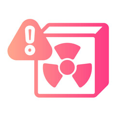 radioactive gradient icon