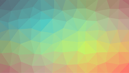 Obraz premium Abstract colorful triangle pattern background, design, geometric, texture, polygonal, low poly Can use for cover, artwork, print ad, poster, web banner. Simple and minimal