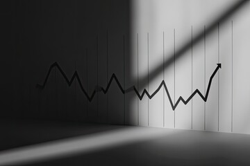 Growth graph in shadow