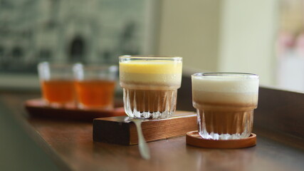 cafe muối và cafe trứng 