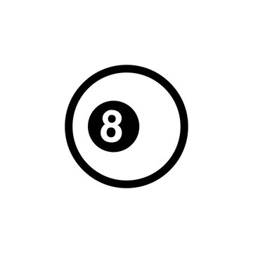 billiard ball number eight