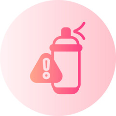 Aerosol gradient icon