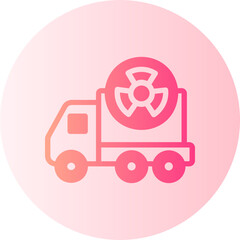 waste gradient icon
