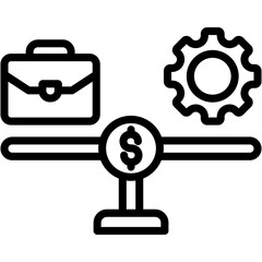 Work Life Balance Icon