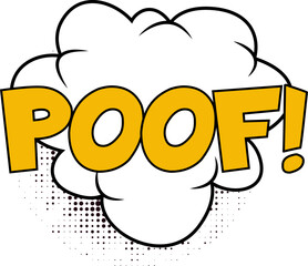 Comic Poof Effect