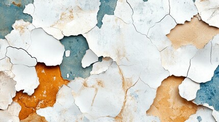 Naklejka premium Cracked & Peeling Paint Texture