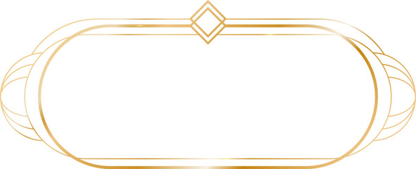 Decorative Golden Frame