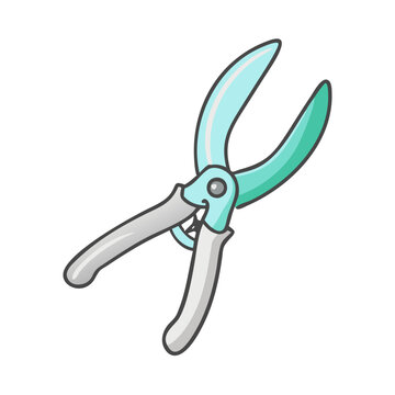 recommend clip art: pruning shears icon, pruning shears vector illustration-simple illustration of pruning shears, perfect for pruning shears logos and icons