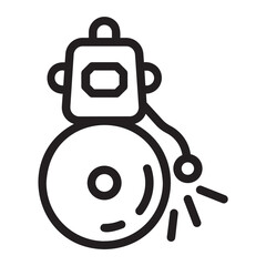 School Bell  line icon