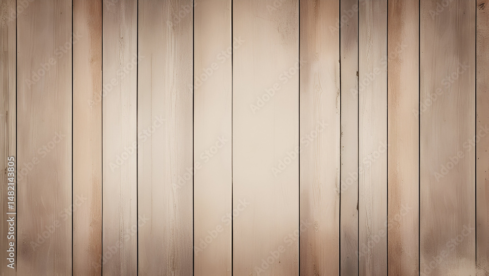 Poster wooden surface background with visible grain and empty central space, ideal for product display or g