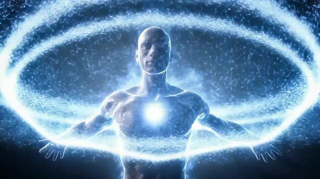 Electro magnetic aura: unseen shield, vibrational field, human energy, subtle influence, radiant presence, energetic imprint, dynamic charge, protective glow, electromagnetic essence, personal force.