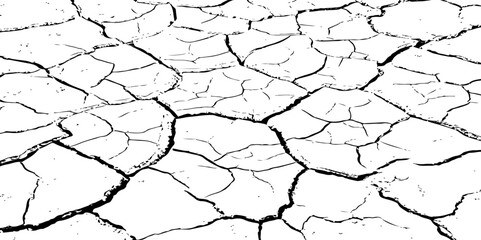  texture of grungy dry cracking parched earth. Cracked earth, cracked soil.Global worming effect.