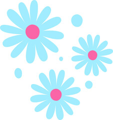 Obraz premium colorful element flowers