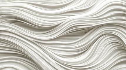 Obraz premium Abstract Background Flowing Waves, Monochrome Beige Tones, Dynamic Ripples, Gentle Gradient