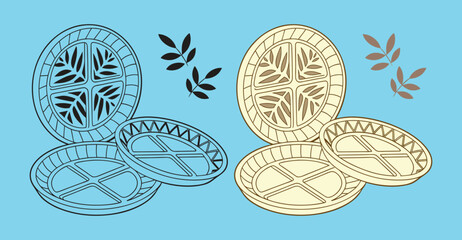 Eco-Friendly Bamboo Plates Set – Sustainable, Reusable Dinnerware for Home & Outdoor Dining, bamboo plates, eco friendly plates, reusable bamboo plates, bamboo dinnerware, sustainable plates, bamboo..