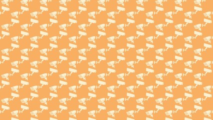 Vector seamless cctv, surveillance pattern