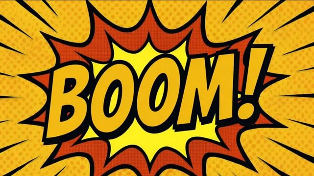 comic book explosion background