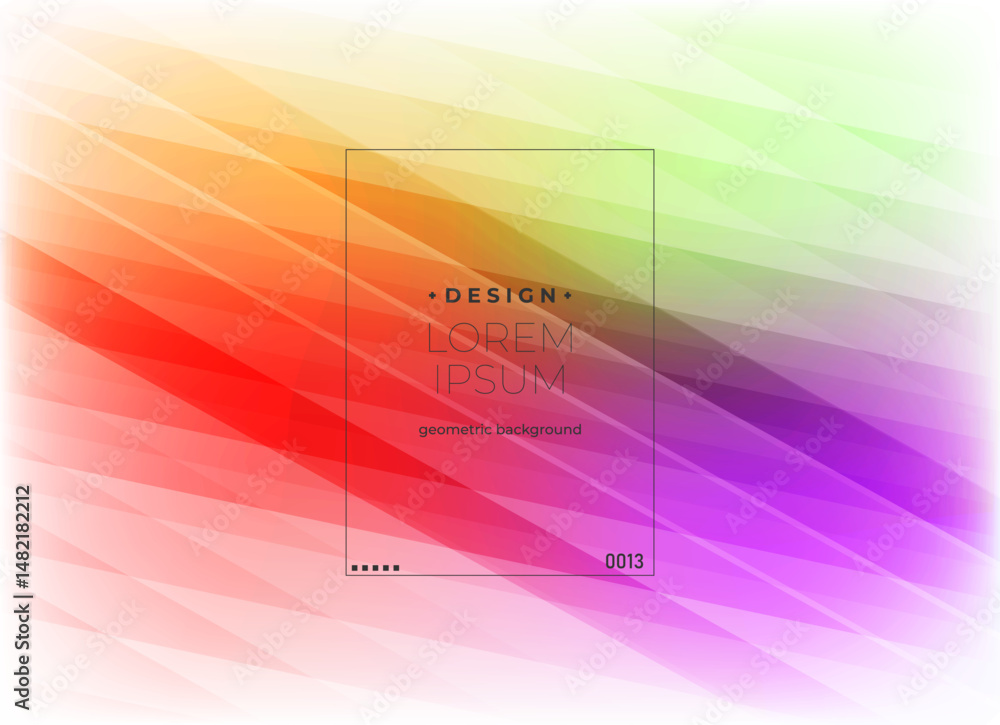 Aufkleber flat vector. minimal geometric background. dynamic shapes composition. eps10 vector.