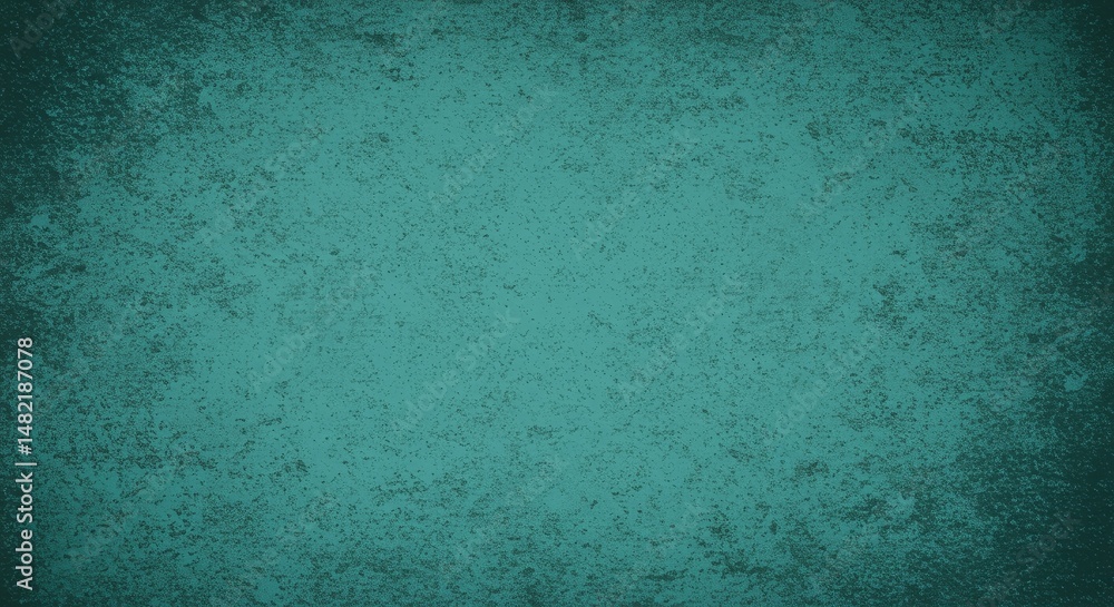 Poster teal abstract background texture with vignette