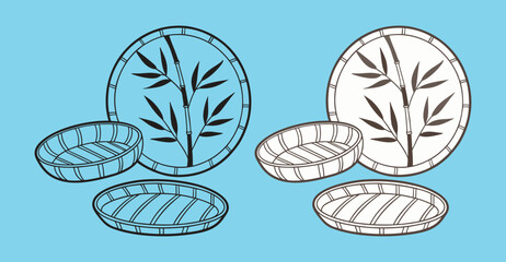 Eco-Friendly Bamboo Plates Set – Sustainable, Reusable Dinnerware for Home & Outdoor Dining, bamboo plates, eco friendly plates, reusable bamboo plates, bamboo dinnerware, sustainable plates, bamboo..