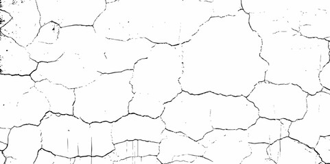 Dust or old grunge concrete building damaged grunge wall black and white texture effect white background.	