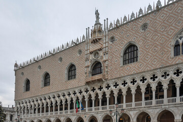 Naklejka premium The Old Town of city of Venice, Italy