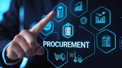 Procurement Technology Business Trends & Background Template
